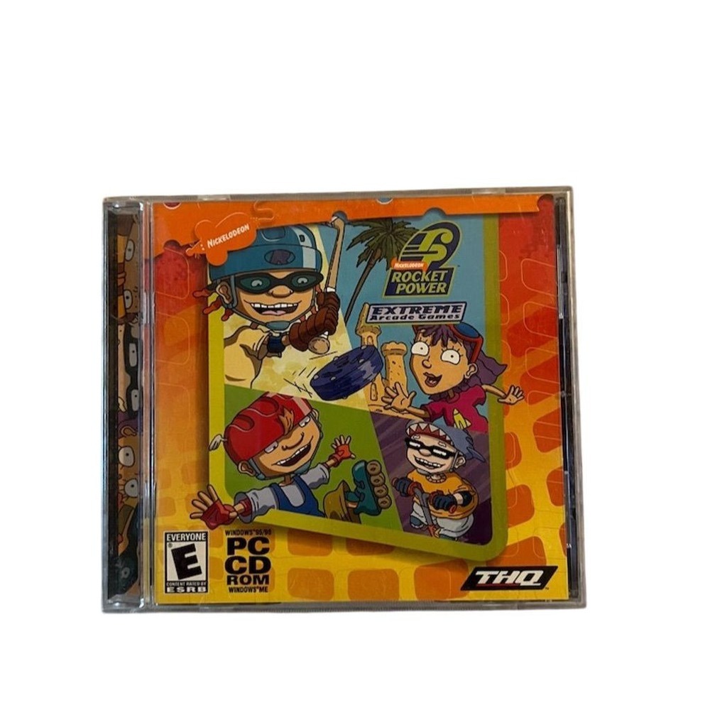 Rocket Power Team Rocket Rescue PC Game THQ 2001 Arcade Sports E Rating‎